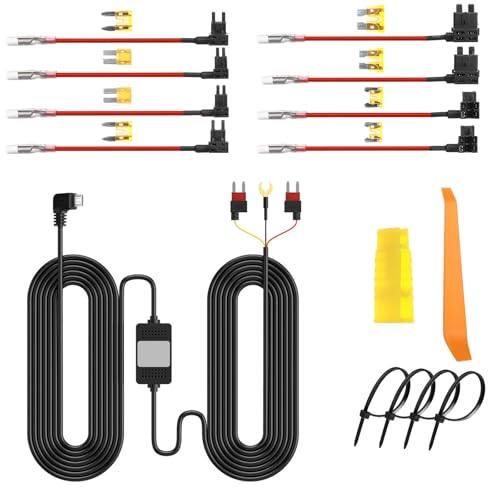 HAISENG Hardwire Set Für Dashcams Mit Parküberwachung Und Timelapse Aufzeichnung Verbessert Dashcam Leistungen HAISENG Hardwire Set Für Dashcams Mit Parküberwachung Und Timelapse Aufzeichnung Verbessert Dashcam Leistungen von HAISENG