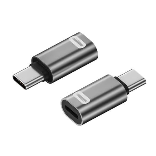 HAISENG Hohe Kompatibilität, 8-poliger auf Typ-C-Adapter für schnelles Laden und zuverlässige 480 Mbit/s Datenübertragung von HAISENG