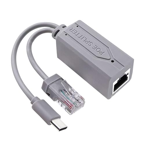 HAISENG Kompaktly USB C Leistung Über Ethernet Splitter 48 V Bis 5V 2.4A IEEE802.3AF Standard Nahtloses Integration HAISENG Kompaktly USB C Leistung Über Ethernet Splitter 48 V Bis 5V 2.4A IEEE802.3AF Standard Nahtloses Integration von HAISENG