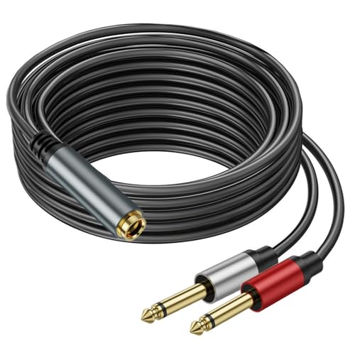HAISENG Musikingenieur Doppelte 6 35 Mm Männlich Zu Stereo Y Adapter Kabel 1/4 Männlich Y Splitter Kabel Multiple Länge HAISENG Musikingenieur Doppelte 6 35 Mm Männlich Zu Stereo Y Adapter Kabel 1/4 Männlich Y Splitter Kabel Multiple Länge von HAISENG