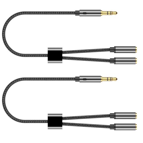 HAISENG Qualität 3 5 Mm Kabelkopfhörer Splitter Mit Verbesserung Der Kompatibilität Für Mehrere Geräte Musik Sharing Kabel HAISENG Qualität 3 5 Mm Kabelkopfhörer Splitter Mit Verbesserung Der Kompatibilität Für Mehrere Geräte Musik Sharing Kabel von HAISENG