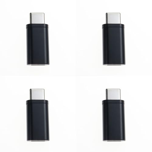 HAISENG Tragbarer 8-poliger auf Typ-C-Adapter, sicher und langlebig, zum Laden und Synchronisieren von Daten, Typ C Ladeadapter, 4 Stück HAISENG Tragbarer 8-poliger auf Typ-C-Adapter, sicher und langlebig, zum Laden und Synchronisieren von Daten, Typ C Ladeadapter, 4 Stück von HAISENG