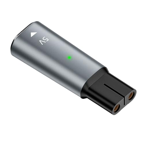 HAISENG USB C Bis 2 Pin Power Stecker Stecker Typ C Bis 2 Pin Stecker Ladeadapter Für Rasierer HAISENG USB C Bis 2 Pin Power Stecker Stecker Typ C Bis 2 Pin Stecker Ladeadapter Für Rasierer von HAISENG