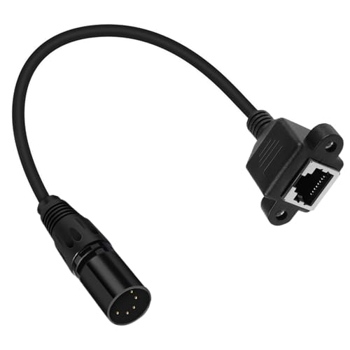 HAISENG XLR5 Bis RJ45 Männlicher Weiblicher Klangadapterkabel Mit Ohren Für Schallausrüstung Verbindung HAISENG XLR5 Bis RJ45 Männlicher Weiblicher Klangadapterkabel Mit Ohren Für Schallausrüstung Verbindung von HAISENG