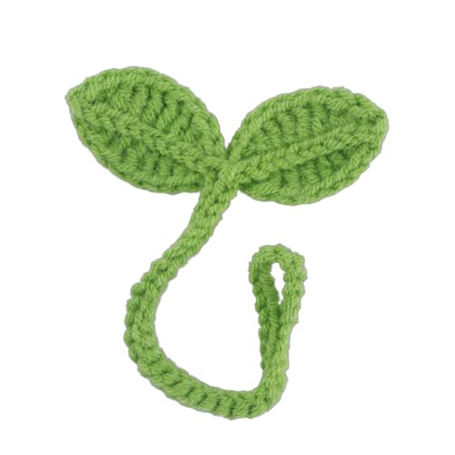 Kreative handgefertigte gestrickte Blattsprossen, stilvolles Häkelkabel, Eck-Lesezeichen, praktisches Kopfhörer-Zubehör Kreative handgefertigte gestrickte Blattsprossen, stilvolles Häkelkabel, Eck-Lesezeichen, praktisches Kopfhörer-Zubehör von HAISENG