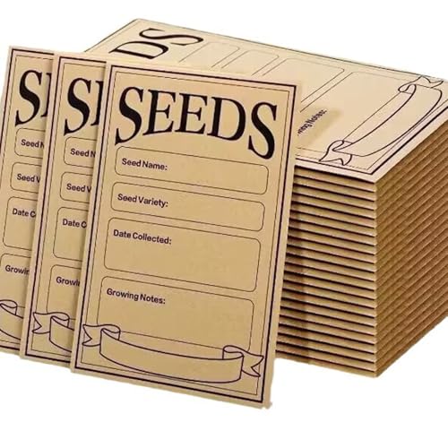 Probenumschläge, 7,6 x 12,9 cm, mit vorgedruckten Vorlagen für Gartenarbeit, Probenaufbewahrung, 100 Stück Probenumschläge, 7,6 x 12,9 cm, mit vorgedruckten Vorlagen für Gartenarbeit, Probenaufbewahrung, 100 Stück von HAISENG