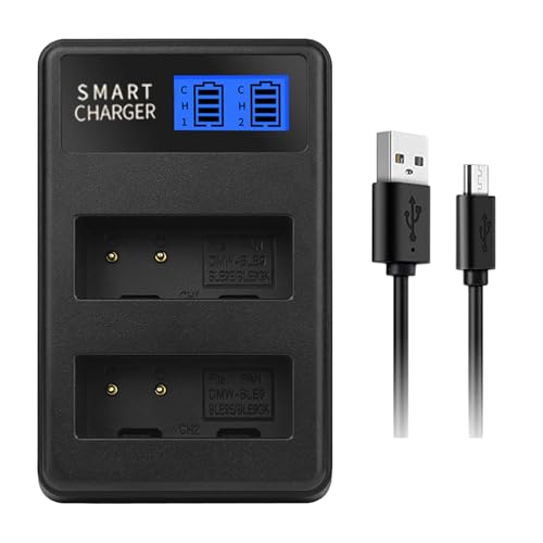 Rapid BLJ31 LCD Effiziente und vielseitige Ladestation für DMC GF6 GX7 GF3 GF5 GX80 BLG10 DMW Akku Rapid BLJ31 LCD Effiziente und vielseitige Ladestation für DMC GF6 GX7 GF3 GF5 GX80 BLG10 DMW Akku von HAISENG