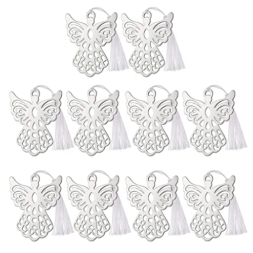 Realistische Metall-Lesezeichen für Buchliebhaber, Edelstahl, Lesezeichen, Zuhause, Party, Geschenke, Zubehör, 10 Stück Realistische Metall-Lesezeichen für Buchliebhaber, Edelstahl, Lesezeichen, Zuhause, Party, Geschenke, Zubehör, 10 Stück von HAISENG