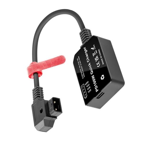 Tragbarer V-Mount-Adapter PD100W mit Typ-C- und D-Tap-Funktionen, unterstützt schnelles Aufladen für Outdoor-Ausrüstung Tragbarer V-Mount-Adapter PD100W mit Typ-C- und D-Tap-Funktionen, unterstützt schnelles Aufladen für Outdoor-Ausrüstung von HAISENG