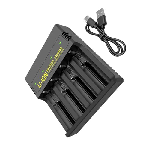 USB C Eingang 18650 Akku Ladebox für 18650/26650 16340 14500/18500 Lithiumbatterien Schnellladestation USB C Eingang 18650 Akku Ladebox für 18650/26650 16340 14500/18500 Lithiumbatterien Schnellladestation von HAISENG