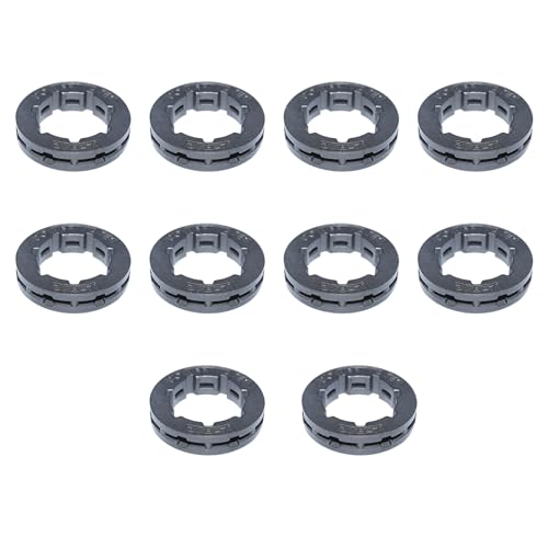 10 Teile/los 3/8 "7 t 22mm kettenantrieb kettenrad für Husqvarna 266 268 272 280 285 288 355 362 365 371 372xp 380 385xp kettensäge von HAISHINE