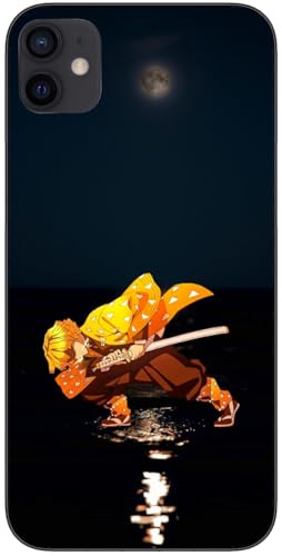 HAIUIKIK Kompatibel mit iPhone 11 Hülle, Japan Anime Cool Zenitsu 708 Poster, schlanke, stoßfeste TPU-Silikon-Schutzhülle von HAIUIKIK