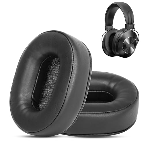 HAIZEEN Ohrpolster Kompatibel mit Pioneer SE-MS7BT MS7 Headset Kopfhörer Ohrpolster Austauschkissen (Proteinleder/Memory-Schaum) von HAIZEEN