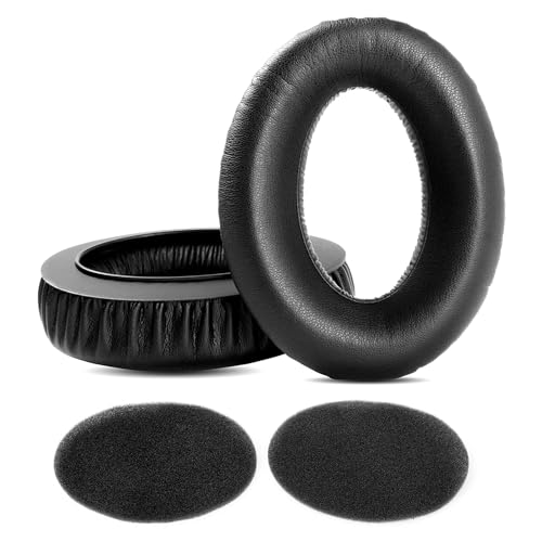HD660S Ohrpolster, HAIZEEN Ohrpolster kompatibel mit Sennheiser HD545 HD565 HD580 HD650 HD660S HD535 HD525 HD58X HD6XX Kopfhörern Ohrpolster Ersatzkissen (Proteinhaut/Memory-Schaum) von HAIZEEN