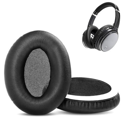 Hiearcool L1 HiFi Ohrpolster, HAIZEEN Ohrpolster kompatibel mit FITFORT Hiearcool L1 HiFi kabellosen Stereo-Kopfhörern Ohrpolster Ersatzkissen (Proteinleder/Memory Foam) von HAIZEEN