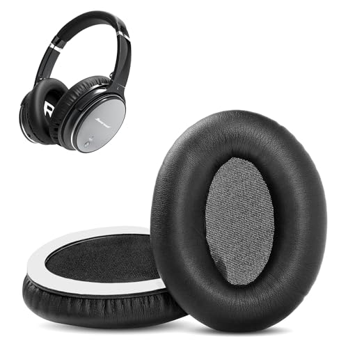 L1 HiFi Ohrpolster, HAIZEEN Ohrpolster kompatibel mit Fitbit Hiearcool L1 HiFi Stereo Kopfhörern Ohrpolster Ersatzkissen (Proteinleder/Memory Foam) von HAIZEEN