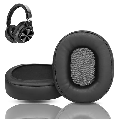 NC75 Pro Ersatz-Ohrpolster Kompatibel mit Srhythm NC75 Pro NC 75 Kopfhörer Ohrpolster Kissen (Protein-Leder/Memory-Schaum) von HAIZEEN