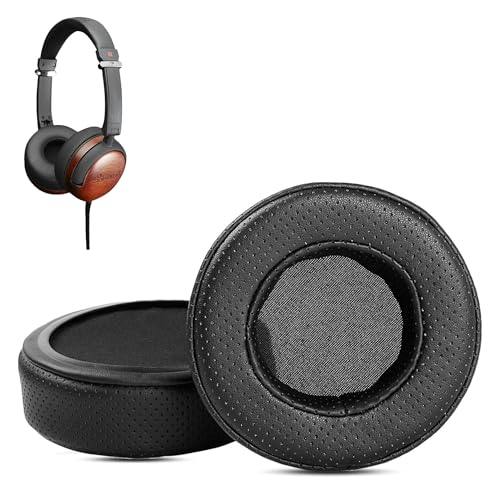ON2 ON1 Ohrpolster, HAIZEEN Ohrpolster kompatibel mit Thinksound On1 On2 ON 1 ON 2 Kopfhörern Ohrpolster Ersatzkissen (gestanztes Proteinleder/Memory Foam) von HAIZEEN