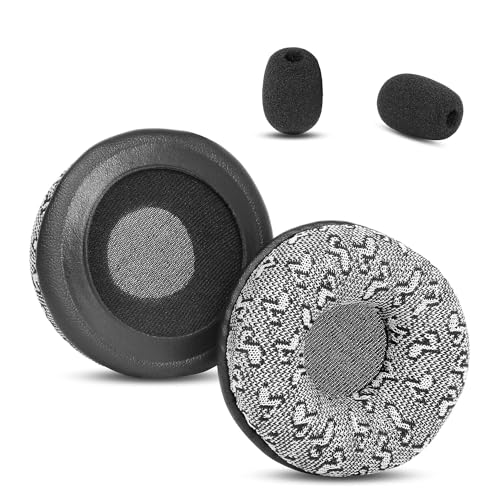 PRO 9470 Ohrpolster, HAIZEEN Ohrpolster kompatibel mit Jabra PRO 920 930 935 9450 9460 9465 9470 / UC Voice 550 Kopfhörern Ohrpolster Ersatzkissen (Proteinleder/Memory Foam) von HAIZEEN