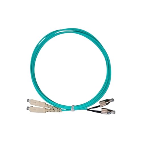 HAIZHI Glasfaser-Patchkabel SC-FC OM3 OM4 Duplex 20 m 30 m 100 m FC DX Multimode-Kabel 1 m 2 m 3 m 5 m 7 m 10 m Glasfaser-Jumper(Ask us-Customized) von HAIZHI