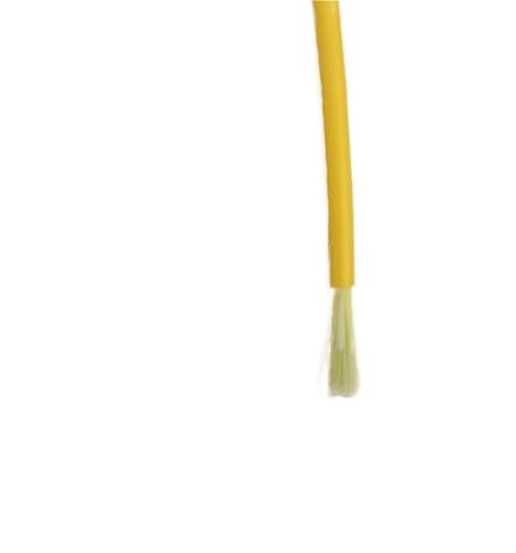 HAIZHI Glasfaserkabel 3000 m 9/125 um G652D 3,0 mm Simplex Singlemode gelbes Glasfaser-Patchkabel ftth optic SM SX-Kabel 3 km/Rolle(PVC) von HAIZHI