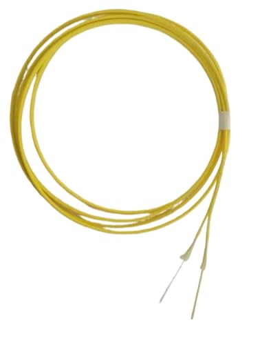 HAIZHI Glasfaserkabel Duplex SM 9/125um 2,0mm Gelb G652D Indoor Duplex for Glasfaser-Patchkabel 1km/Rolle FTTH-Kabel 2km/Rolle 2000m von HAIZHI