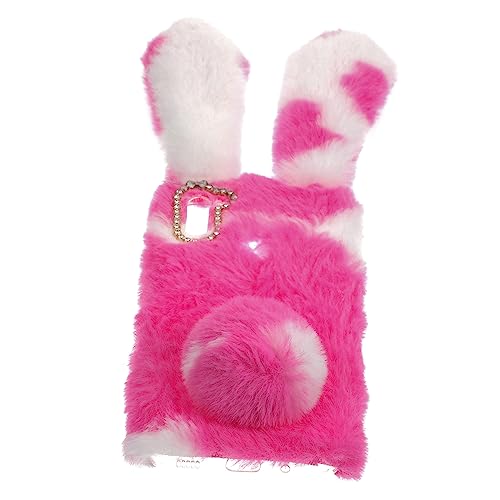 HAKIDZEL Flauschige Plüsch Telefonhülle für TPU Basis Weicher Pelz Schützende Abdeckung Hält Handy Warm Stylish HAKIDZEL Flauschige Plüsch Telefonhülle für TPU Basis Weicher Pelz Schützende Abdeckung Hält Handy Warm Stylish von HAKIDZEL