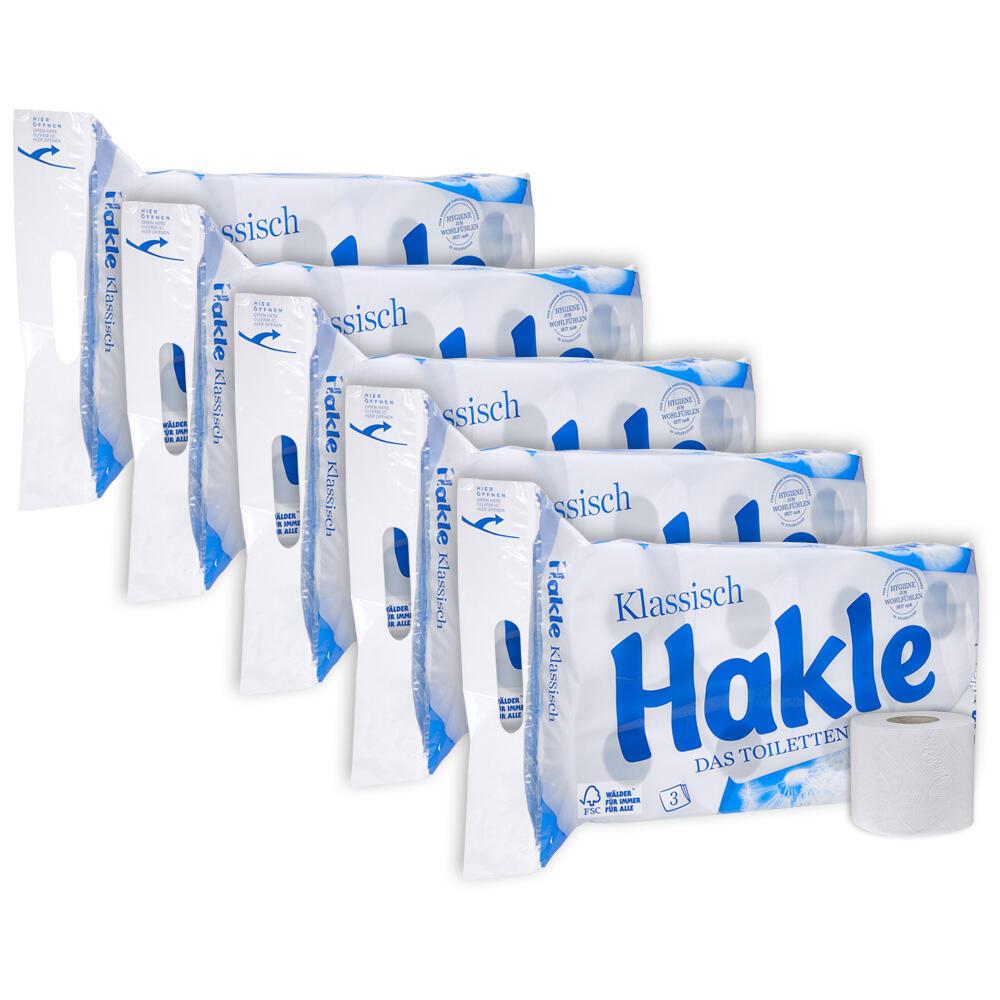Hakle Toilettenpapier KLASSISCH 3-lagig Hakle Toilettenpapier KLASSISCH 3-lagig von HAKLE