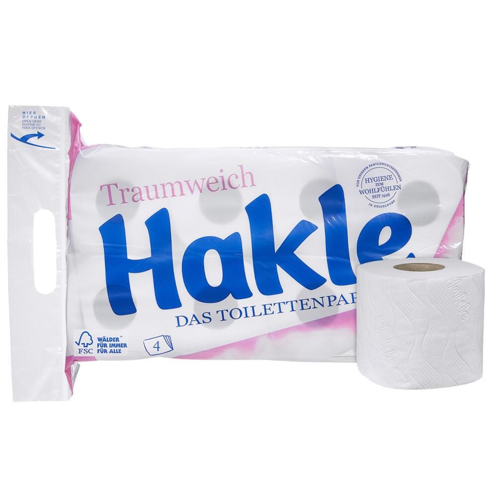 Hakle Toilettenpapier TRAUMWEICH 4-lagig von HAKLE
