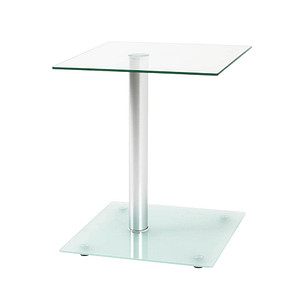 HAKU Möbel Beistelltisch Glas transparent 40,0 x 40,0 x 52,0 cm von HAKU Möbel