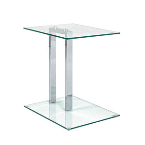 HAKU Möbel Beistelltisch Glas transparent 45,0 x 35,0 x 50,0 cm HAKU Möbel Beistelltisch Glas transparent 45,0 x 35,0 x 50,0 cm von HAKU Möbel