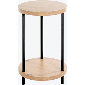 HAKU Möbel Beistelltisch Holz eiche 30,0 x 30,0 x 50,0 cm von HAKU Möbel
