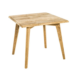 HAKU Möbel Beistelltisch Massivholz eiche 45,0 x 45,0 x 45,0 cm von HAKU Möbel