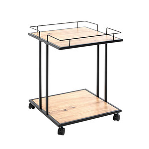 HAKU Möbel Beistelltisch schwarz, braun 45,0 x 45,0 x 60,0 cm HAKU Möbel Beistelltisch schwarz, braun 45,0 x 45,0 x 60,0 cm von HAKU Möbel