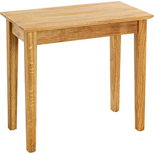 HAKU Möbel Beistelltisch Holz schwarz 56,0 x 30,0 x 52,0 cm von HAKU Möbel