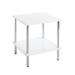 HAKU Möbel Beistelltisch weiß 39,0 x 39,0 x 45,0 cm von HAKU Möbel