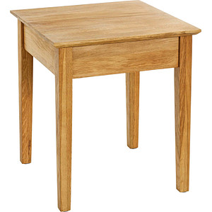 HAKU Möbel Beistelltisch Massivholz eiche 45,0 x 45,0 x 52,0 cm von HAKU Möbel