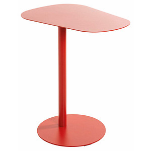 HAKU Möbel Beistelltisch Metall rot 53,0 x 38,0 x 60,0 cm von HAKU Möbel
