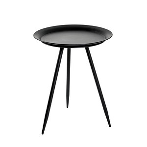 HAKU Möbel Beistelltisch Metall schwarz 38,0 x 38,0 x 47,0 cm von HAKU Möbel
