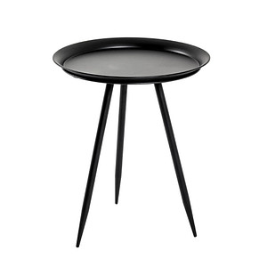 HAKU Möbel Beistelltisch Metall schwarz 44,0 x 44,0 x 54,0 cm von HAKU Möbel