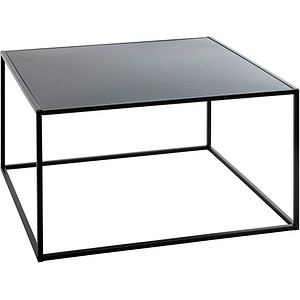 HAKU Möbel Beistelltisch Metall schwarz 70,0 x 70,0 x 40,0 cm von HAKU Möbel