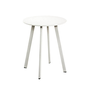 HAKU Möbel Beistelltisch Metall weiß 42,0 x 42,0 x 49,0 cm von HAKU Möbel