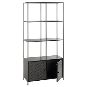 HAKU Möbel Bücherregal schwarz 80,0 x 37,0 x 176,0 cm HAKU Möbel Bücherregal schwarz 80,0 x 37,0 x 176,0 cm von HAKU Möbel