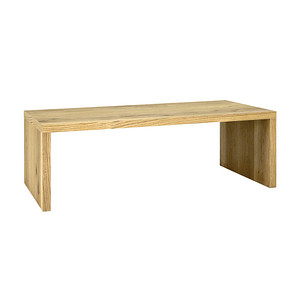 HAKU Möbel Couchtisch Holz eiche 120,0 x 60,0 x 40,0 cm von HAKU Möbel