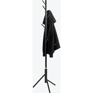 HAKU Möbel Kleiderständer 52526 schwarz Metall 8 Haken 48,0 x 173,0 cm von HAKU Möbel