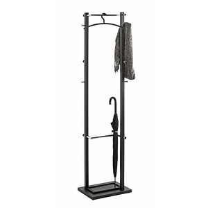 HAKU Möbel Kleiderständer 54527 schwarz Metall 10 Haken 40,0 x 175,0 cm HAKU Möbel Kleiderständer 54527 schwarz Metall 10 Haken 40,0 x 175,0 cm von HAKU Möbel