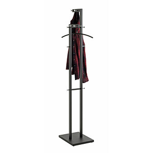 HAKU Möbel Kleiderständer 54554 schwarz Metall 14 Haken 42,0 x 175,0 cm HAKU Möbel Kleiderständer 54554 schwarz Metall 14 Haken 42,0 x 175,0 cm von HAKU Möbel