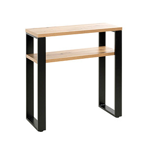 HAKU Möbel Konsolentisch schwarz, braun 70,0 x 28,0 x 75,0 cm von HAKU Möbel