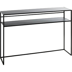 HAKU Möbel Konsolentisch Metall schwarz 112,0 x 28,0 x 81,0 cm HAKU Möbel Konsolentisch Metall schwarz 112,0 x 28,0 x 81,0 cm von HAKU Möbel