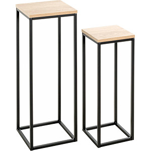 HAKU Möbel Pflanzenständer-Set Holz eiche von HAKU Möbel